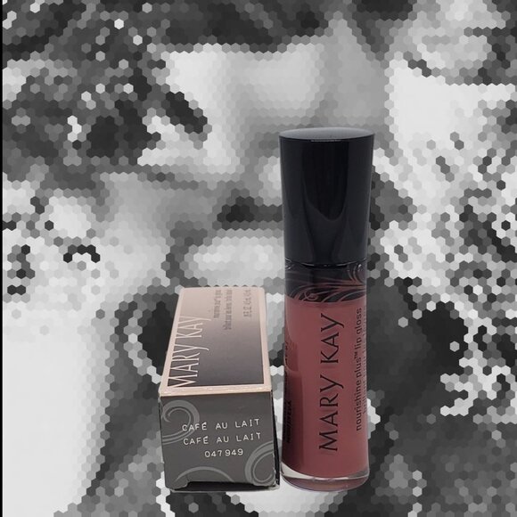 Cafe au Lait Nouri-Shine Lip Gloss - Discontinued May Kay - RARE! - Picture 3 of 6